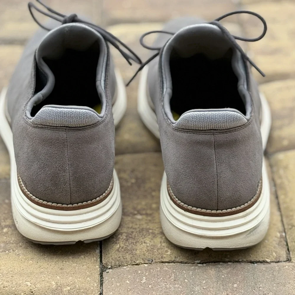 Cole Haan Original Grand 360 Oxford Men's Size 11.5M C32066 Suede Gray Lace Up